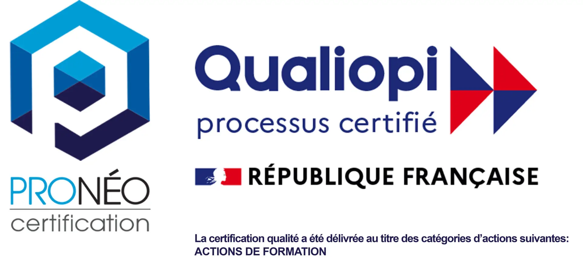 Logo QUALIOPI certifié OF